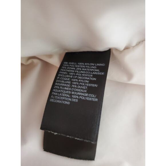 The North Face Women’s 700 Goose Down Fill Puffer White Vest MD Insulated Jacket - Picture 5 of 9